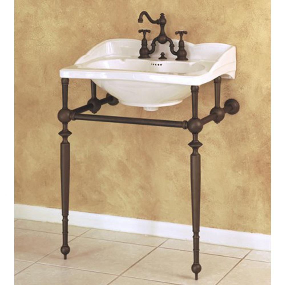 ''Empire'' Metal Washstand Only in Weathered