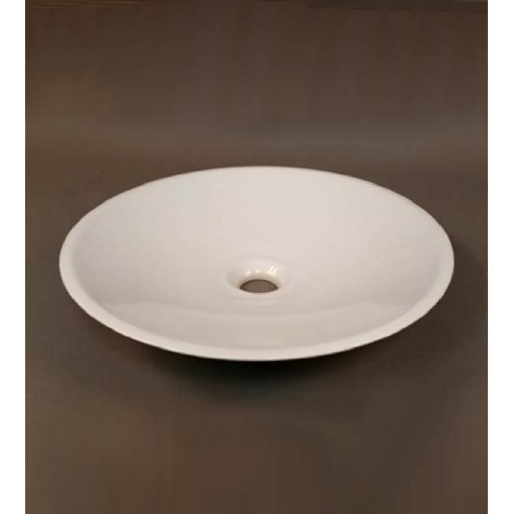 ''Cupole'' Porcelain Round Contertop Lavatory Bowl in
