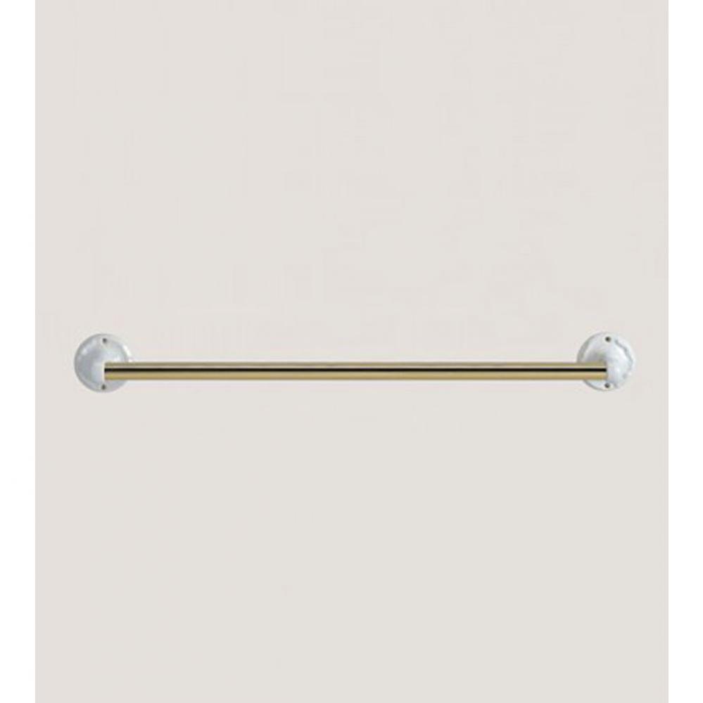 ''Charleston'' 30'' Towel Bar in Moustier Polychrome, Old