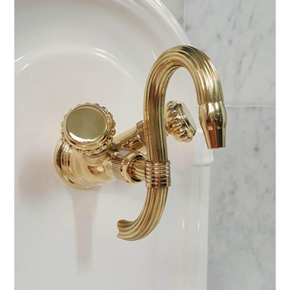 ''Pompadour Verseuse'' Wall Mounted Mixer in