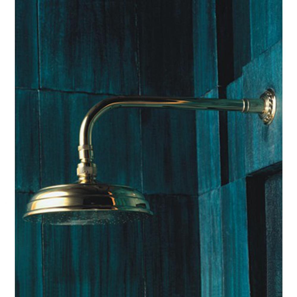 ''Pompadour'' Showerhead, Arm and Flange in Polished