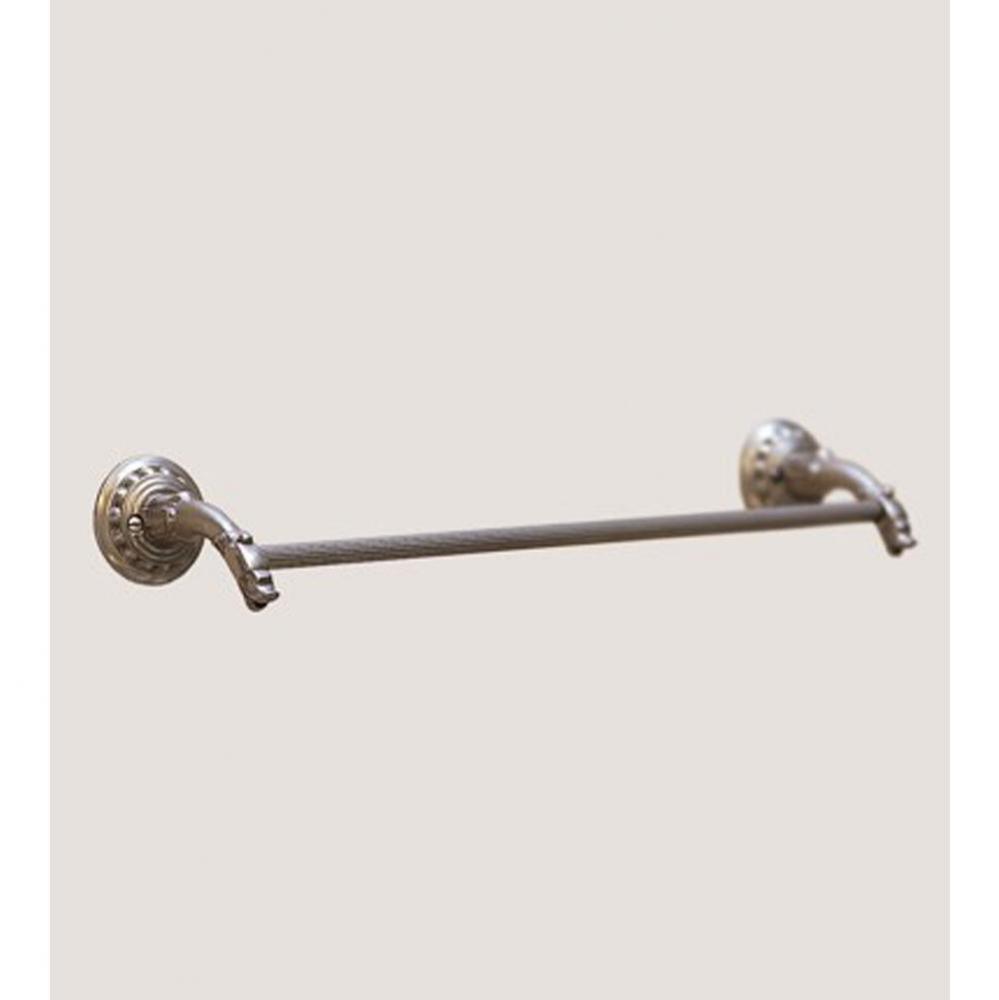 ''Pompadour'' 18-inch Towel Bar in Old