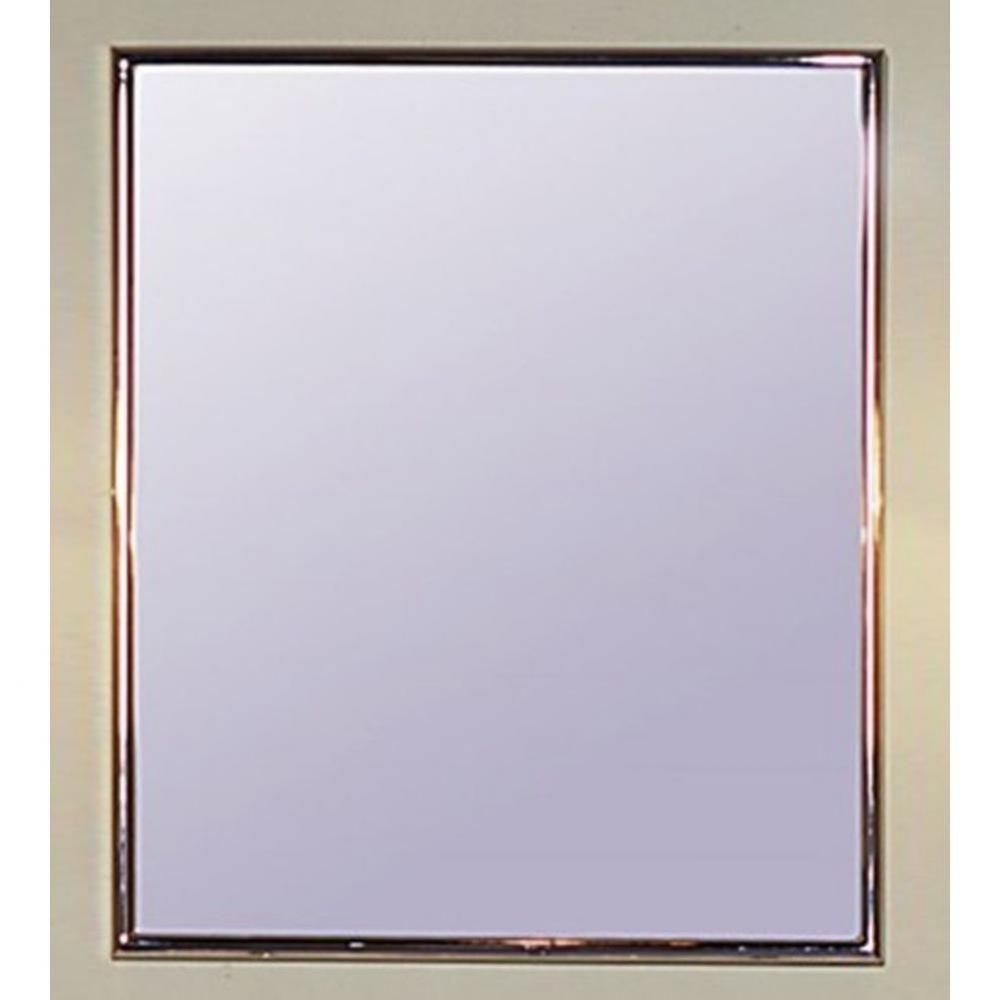 ''Royale'' Mirror in Polished Brass