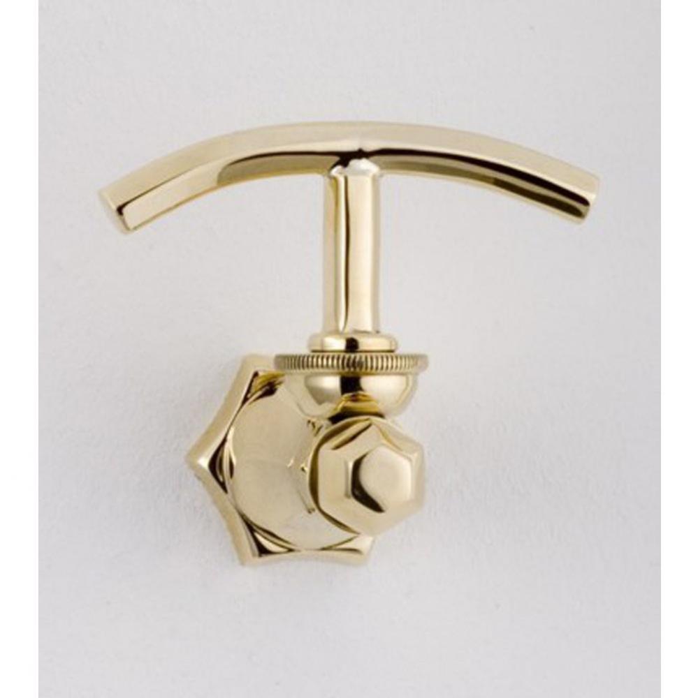 ''Monarque'' Robe Hook in Polished