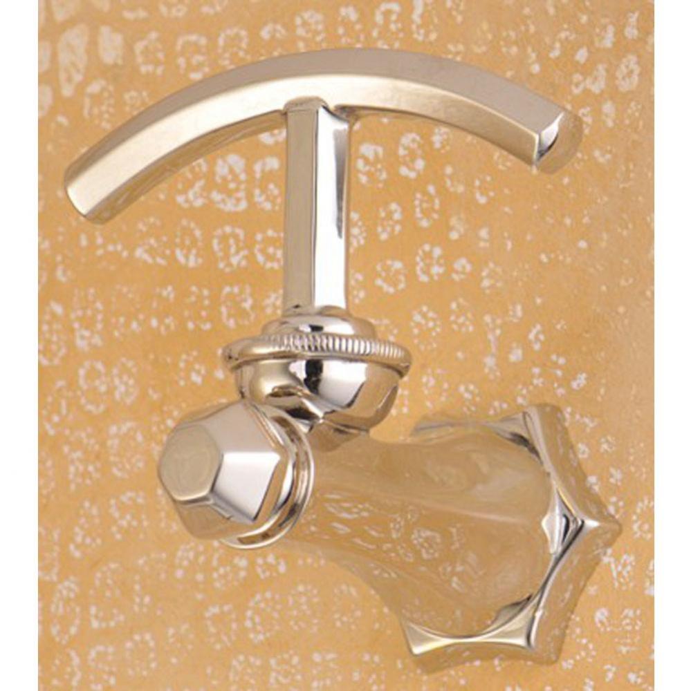 ''Monarque'' Robe Hook in Polished