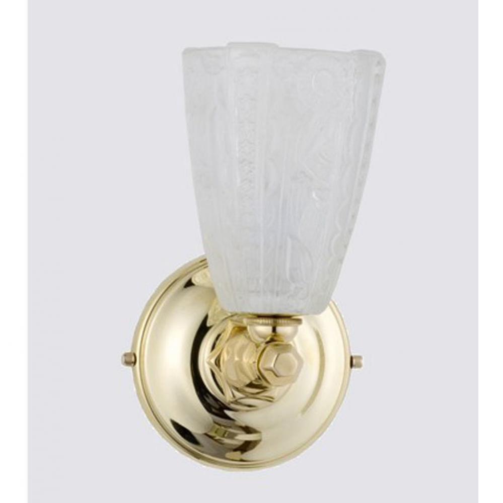''Monarque'' Wall Light in Polished
