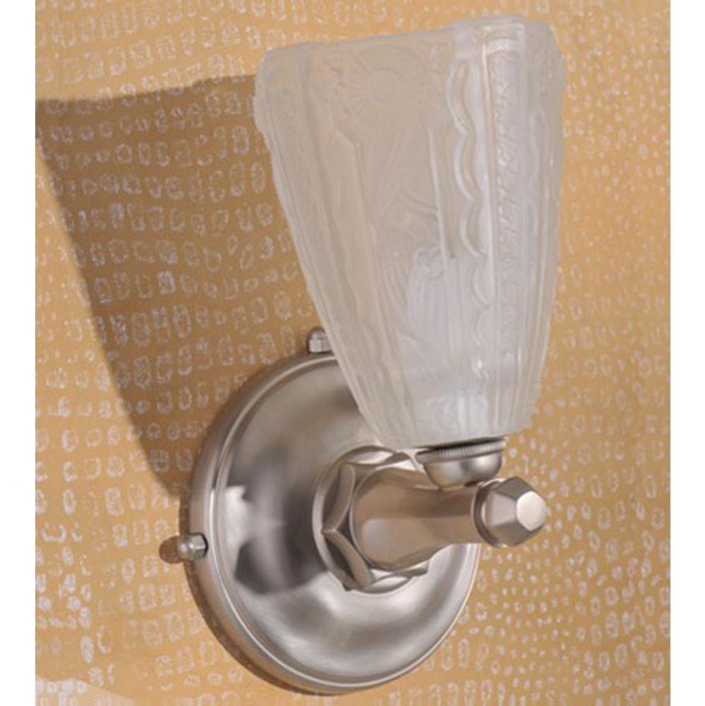 ''Monarque'' Wall Light in Brushed