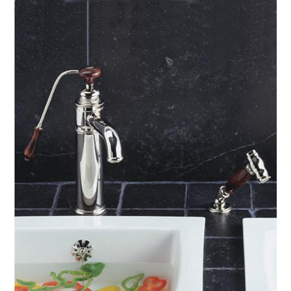 ''Estelle'' Single Lever Mixer with Ceramic Disc Cartridge and Handspray in