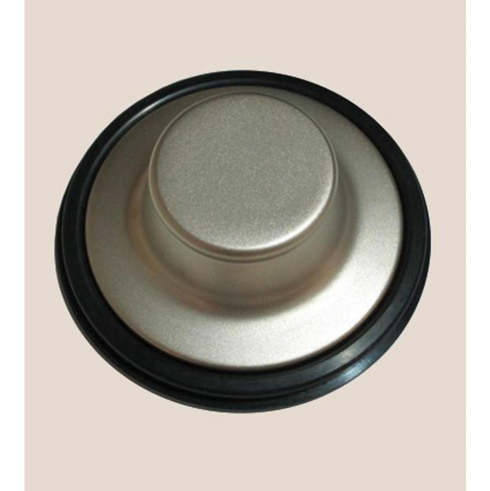 Garbage Disposal Stopper in Satin