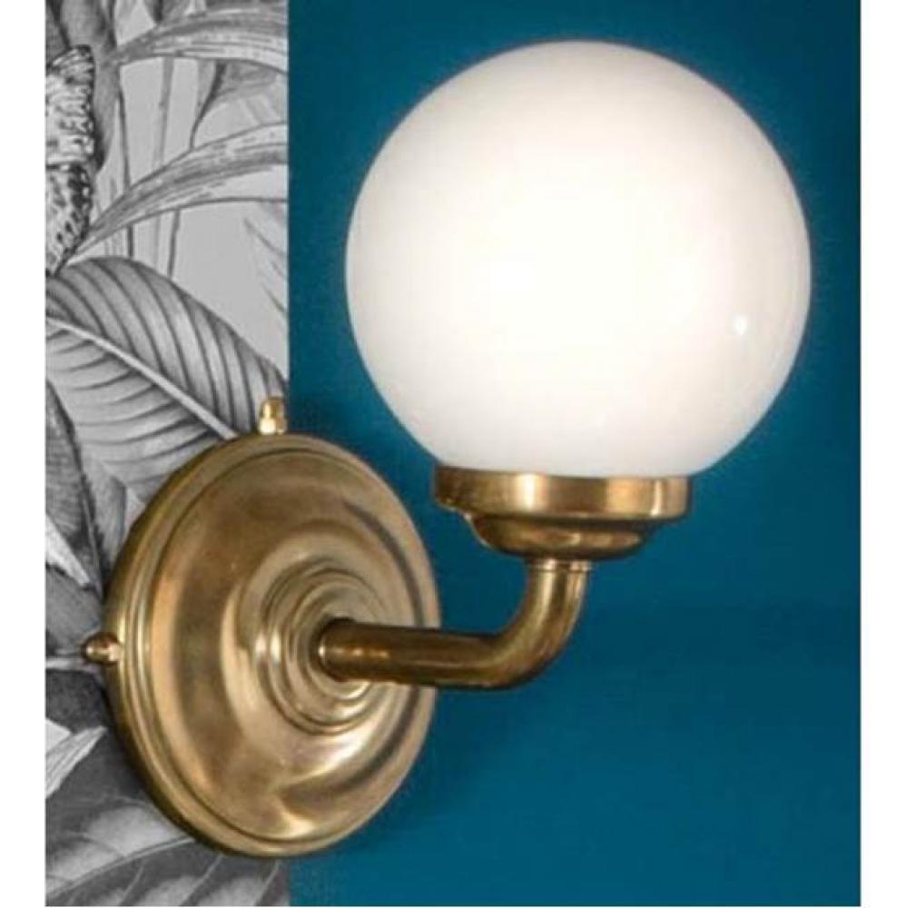 ''Lille'' Wall Light in Weathered Brass