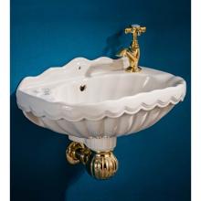 Herbeau 010120 - ''Valse'' Wall Mounted Vitreous China Hand Basin in