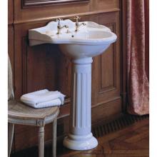 Herbeau 0311201 - ''Carla'' Washbasin Only in White, Single Hole