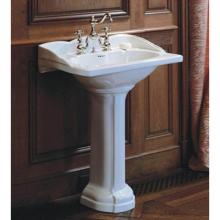 Herbeau 0320201 - ''Empire'' Washbasin Only in White, Single Hole