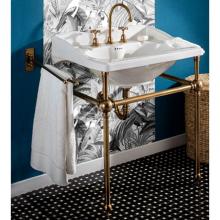 Herbeau 032347 - ''Empire''/''Art Deco'' Metal Washstand Only in French