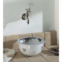 Herbeau 040701 - ''Rince Doigts'' Round Bowl Only in Moustier