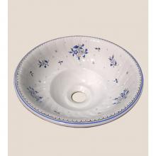 Herbeau 040906 - White Vitreous China Vessel Bowl in Sceau