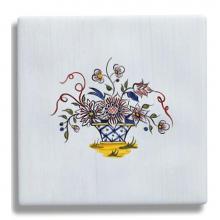 Herbeau 090404 - ''Duchesse'' Large Central Pattern Tile in Vieux