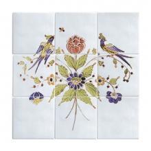 Herbeau 090701 - ''Duchesse'' Nine Tile Pattern Set in Moustier