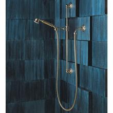 Herbeau 225855 - ''Pompadour'' Shower Combination on Sliding Bar with 1/2'' Wall