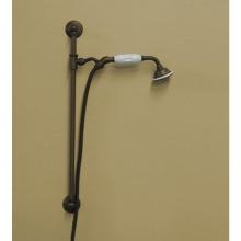 Herbeau 304170 - ''Royale'' Slide Bar with Personal Hand Shower in Weathered