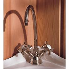 Herbeau 305056 - ''Royale'' ''Verseuse'' Deck Mounted Mixer in Polished