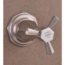 Herbeau 364457-T - ''Monarque'' 3/4 Wall Valve - Trim Only in Brushed Nickel, -Trim