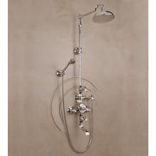 Herbeau 370156 - ''Monarque'' Exposed Thermostatic Tub and Shower Set in Polished