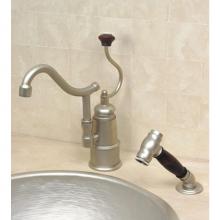 Herbeau 41026360 - ''De Dion'' Single Lever Mixer with Ceramic Disc Cartridge and Handspray in