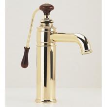 Herbeau 41036355 - ''Estelle'' Single Lever Mixer with Ceramic Disc Cartridge in Wooden Handle,