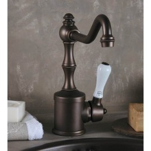 Herbeau 41206370 - ''Royale'' Single Lever Kitchen Mixer With Ceramic Cartridge in Wooden Handle,