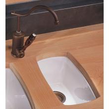 Herbeau 461020 - Fireclay Drop-In / Undermount Sink in