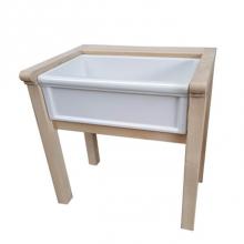 Herbeau 570199 - Wooden Stand for Farmhouse Sink in Unfinished