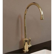 Herbeau 411555 - ''Lille'' Single Lever Kitchen Mixer with Ceramic Cartridge in Polished Brass