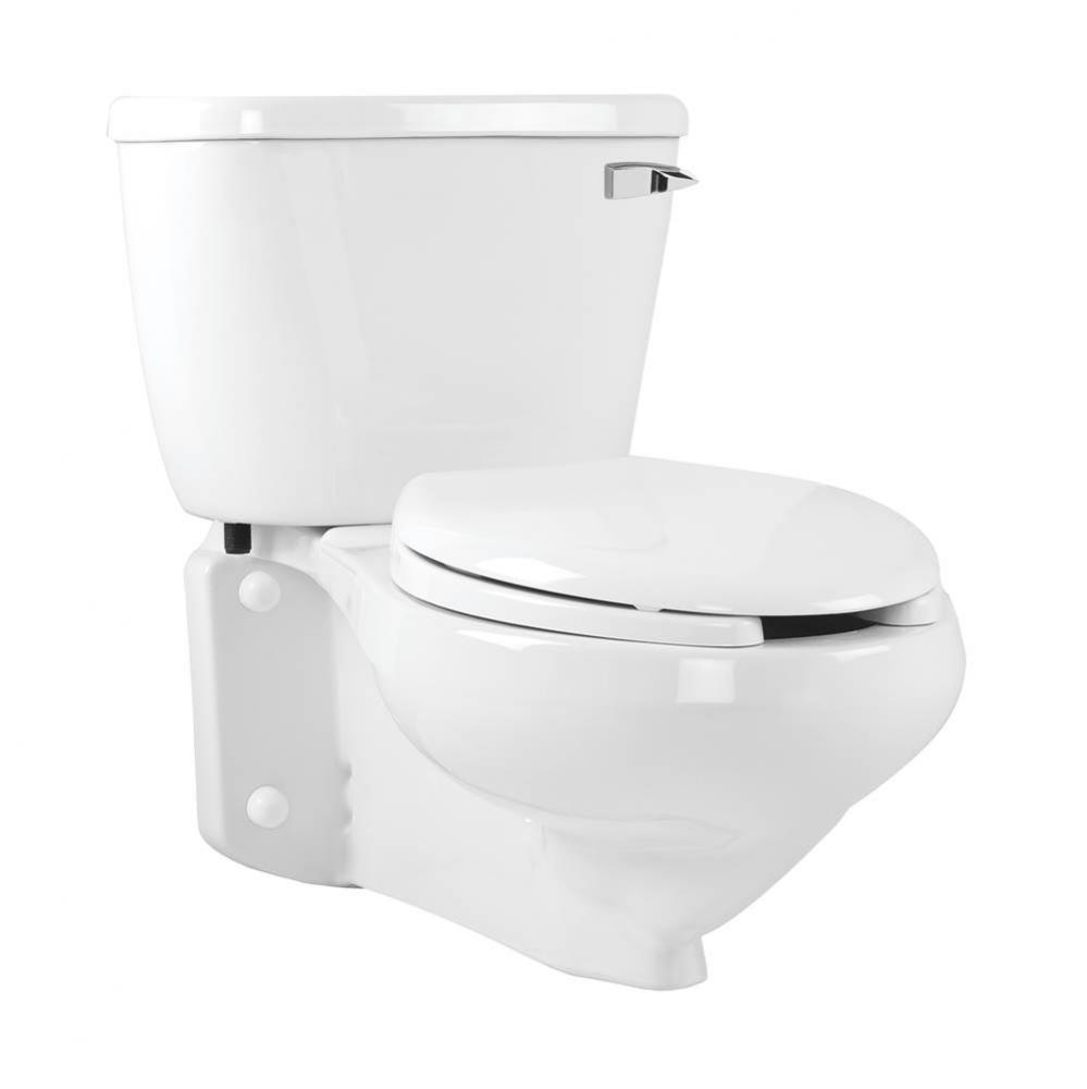 QuantumOne 1.0 Elongated Rear-Outlet Wall-Mount Toilet Combination