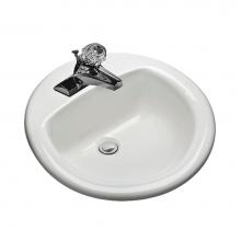 Mansfield Plumbing 239810000 - LAV 239 8'' WHT MS ROUND 19''