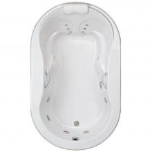 Mansfield Plumbing 5378 - Hampton OV Swirl-way Air Massage Bath