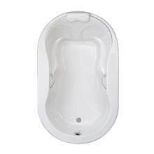 Mansfield Plumbing 5578 - Hampton OV Swirl-way Bathtub