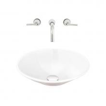 Mansfield Plumbing 805010010 - LAV 805NS TEMPO WHT