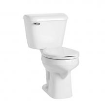 Mansfield Plumbing 117-170WHT - Alto 1.6 Round SmartHeight Toilet Combination
