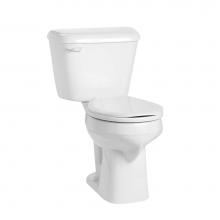 Mansfield Plumbing 117-180WHT - Alto 1.6 Round SmartHeight Toilet Combination