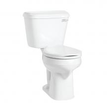 Mansfield Plumbing 117-3173RHWHT - Alto 1.28 Round SmartHeight Toilet Combination