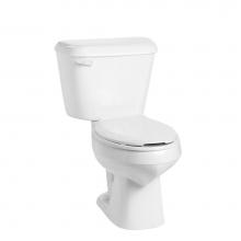 Mansfield Plumbing 138-3174WHT - Alto 1.28 Elongated 10'' Rough-In Toilet Combination