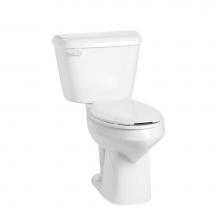 Mansfield Plumbing 139NS-174WHT - Alto 1.6 Elongated SmartHeight 10'' Rough-In Toilet Combination