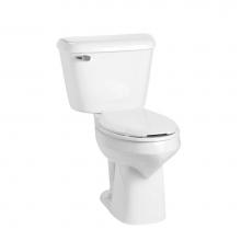 Mansfield Plumbing 139NS-3120WHT - Alto 1.28 Elongated SmartHeight 10'' Rough-In Toilet Combination