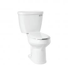 Mansfield Plumbing 1384-1386RHWHT - Protector 1.6 Elongated SmartHeight Toilet Combination