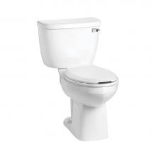 Mansfield Plumbing 148-155RHWHT - Quantum 1.28 Elongated SmartHeight Toilet Combination