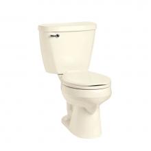 Mansfield Plumbing 380-386BN - Summit 1.6 Round Toilet Combination