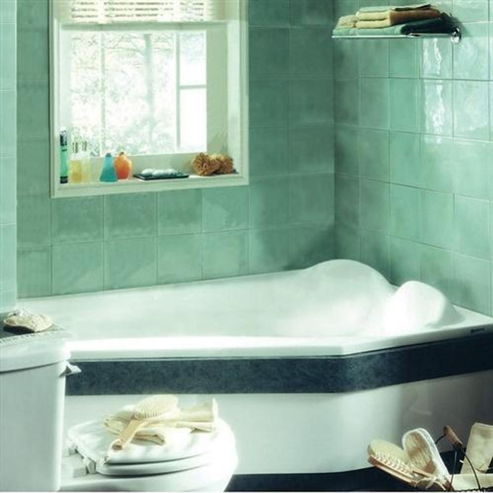 VENUS bathtub 42x60 with Right drain, Bone with Option(s)