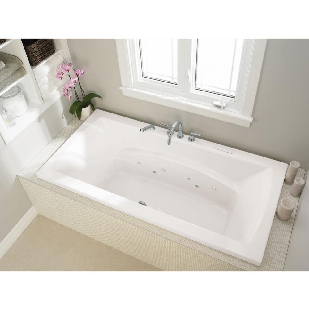 BELIEVE bathtub 42x72, Whirlpool/Mass-Air, White
