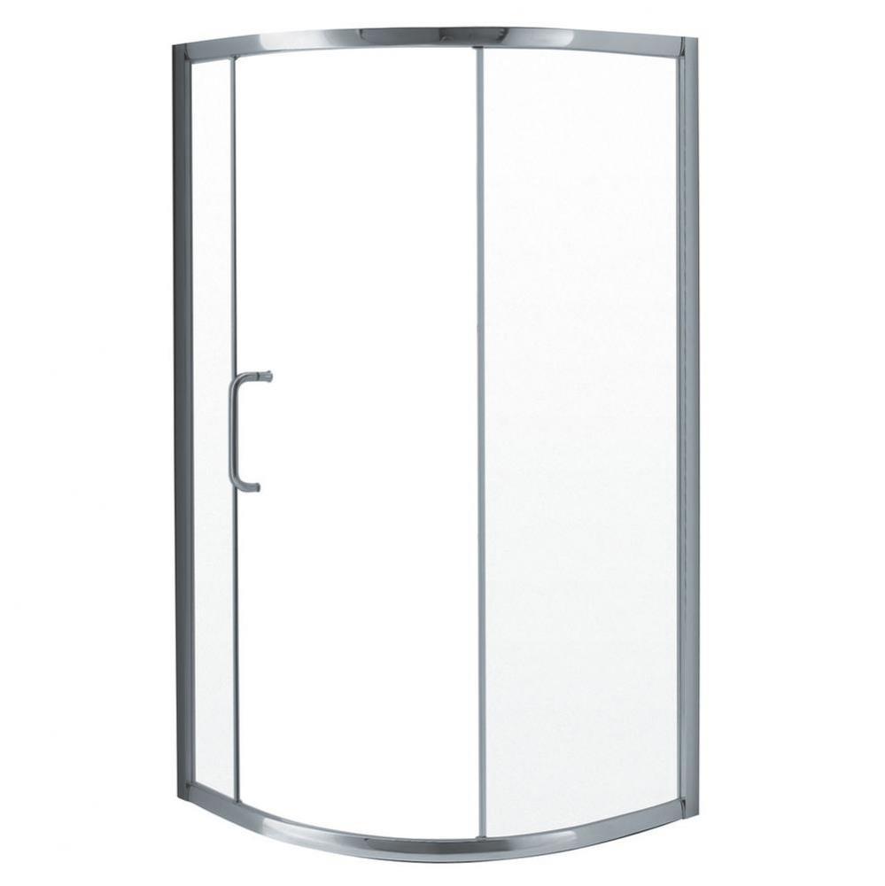 COLOGNE shower door lateral sliding opening chr/br